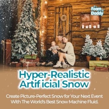 Fluffy Realistic Snow Solution - FoamDaddy Liquid Concentrate