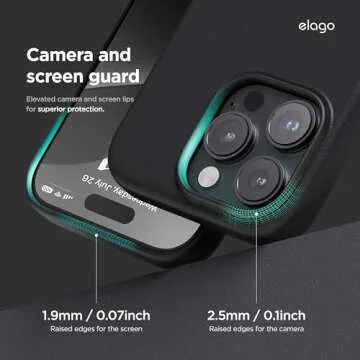 elago iPhone 16 Pro Max Magnetic Leather Case - Shockproof & Stylish