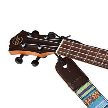 CLOUDMUSIC Ukulele Strap for Concert Soprano Tenor Baritone