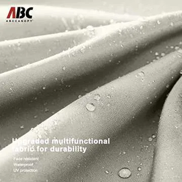 ABCCANOPY 10' Premium Patio Umbrella - Heather Beige