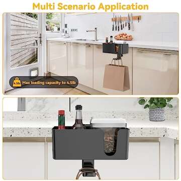 KDD 4 in 1 Desk Cup Holder with Rotating Headphone Hanger