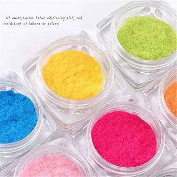 12 Boxes Velvet Nail Glitter Dust Polish Candy Color Nail Art Powder Flocking Velvet Pigment For Nails DIY Decoration Tips