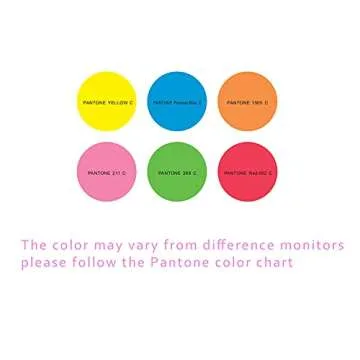 Hcode Color Coding Stickers - 1200Pcs in 6 Colors