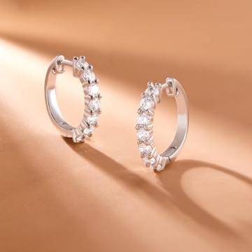 Elegant Amazon Essentials Silver Hoop Earrings for All