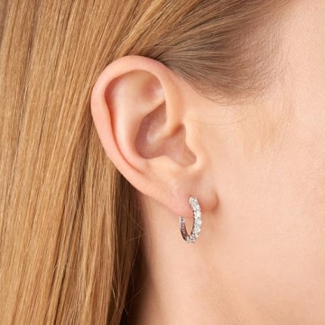 Elegant Amazon Essentials Silver Hoop Earrings for All