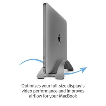 BookArc for MacBook | Elegant Vertical Stand by Twelve South