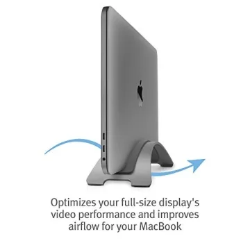 BookArc for MacBook | Elegant Vertical Stand by Twelve South