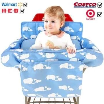 Shop Soft Pillow 2-in-1 Cover for Baby Carts & High Chairs