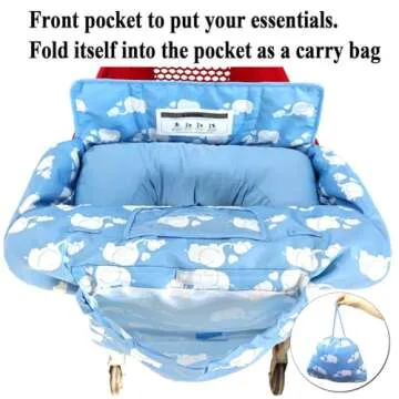 Shop Soft Pillow 2-in-1 Cover for Baby Carts & High Chairs