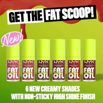 NYX Fat Oil Lip Drip Gloss - Vegan, Moisturizing Lip Oil
