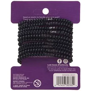 Goody Nonslip Women's Elastic Hair Tie - 10 Count