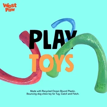 WEST PAW Seaflex Snorkl Dog Tug Chew Toy for Moderate Chewers