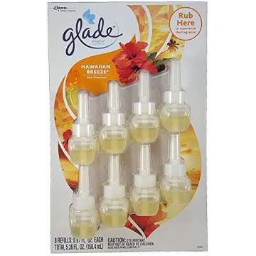 Glade Plugins Hawaiian Breeze .67 Oz 8 Pack Refills