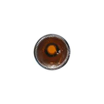 GlassBottleOutlet (Pack of 24) 4 oz. Amber Boston Round with Black Fine-Mist Sprayer