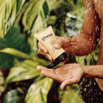 Thrive Natural Care Vacation Skin Care Set - Face Scrub, SPF30 and Face Wash - Vegan & Cruelty Free