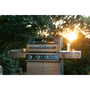 Monument 4-Burner Propane Grill with BBQ Cover