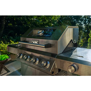 Monument 4-Burner Propane Grill with BBQ Cover