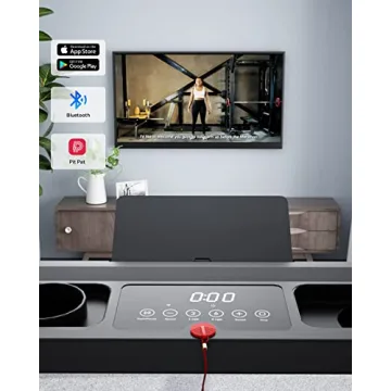 Superun Treadmill, 3.5 HP Foldable for Home Space Saving