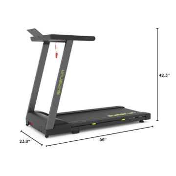 Superun Treadmill, 3.5 HP Foldable for Home Space Saving