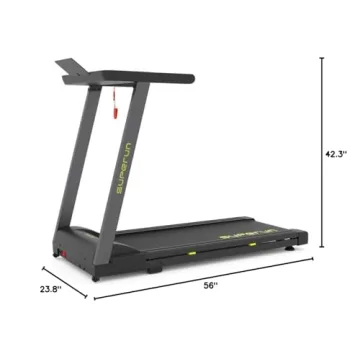 Superun Treadmill, 3.5 HP Foldable for Home Space Saving