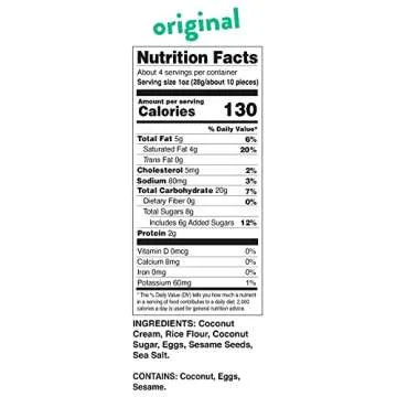 Sun Tropics Coco Rolls Original - Crunchy Snack with Coconut Flavor 4 OZ