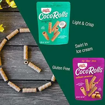 Sun Tropics Coco Rolls Original Crunchy Snack 4 OZ