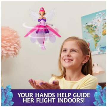 Crystal Flyers Magical Flying Doll for Kids 5 and Up