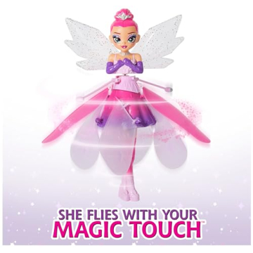 Crystal Flyers Magical Flying Doll for Kids 5 and Up
