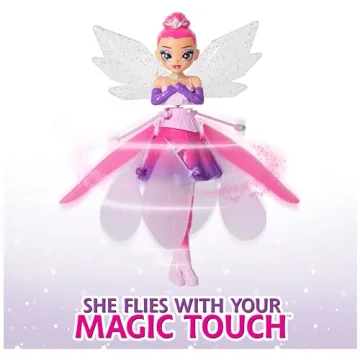 Crystal Flyers Magical Flying Doll for Kids 5 and Up