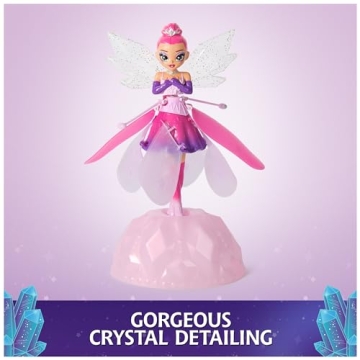 Crystal Flyers Magical Flying Doll for Kids 5 and Up