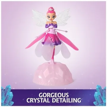 Crystal Flyers Magical Flying Doll for Kids 5 and Up