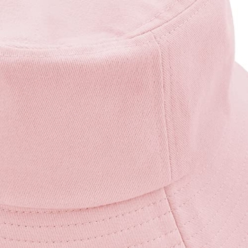 Unisex Athletic Bucket Hat Solid Colors Sun Hat with UV Protection for Outdoor Sports Packable Summer Hats Pink