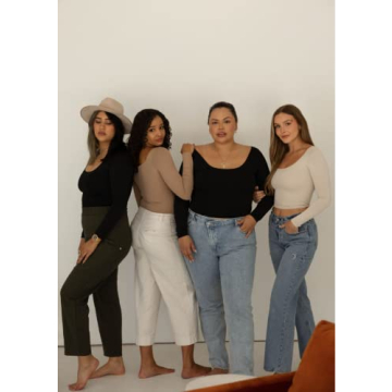 Almere Long Sleeve Basic Top - Comfortable Seamless Fit