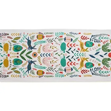 DII Easter Folk Table Runner 14x108 for Stylish Meals