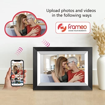 Akimart 10.1 Inch WiFi Digital Picture Frame 32GB