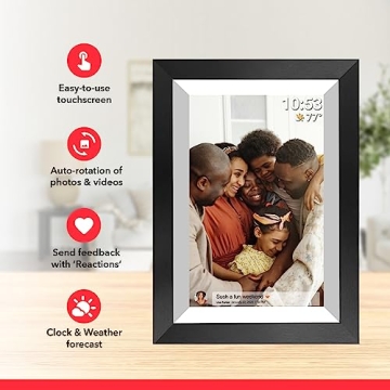 Akimart 10.1 Inch WiFi Digital Picture Frame 32GB