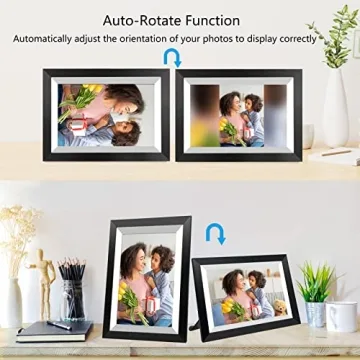 Akimart 10.1 Inch WiFi Digital Picture Frame 32GB