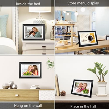 Akimart 10.1 Inch WiFi Digital Picture Frame 32GB