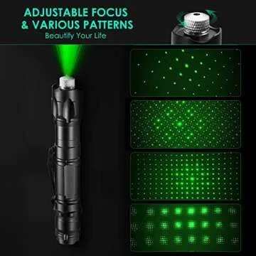 HILIMSE Green Laser Pointer 3000 Lumen for Professionals