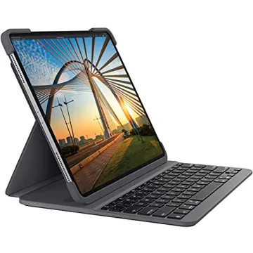 Logitech Slim Folio PRO Backlit Bluetooth Keyboard Case for iPad Pro 11-Inch - Renewed