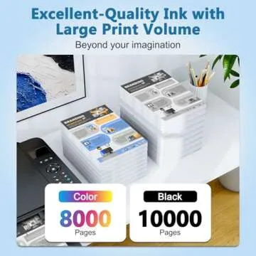 DEEIYUER 502 Ink Refill Bottles for Ecotank Printers