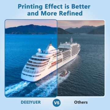 DEEIYUER 502 Ink Refill Bottles for Ecotank Printers