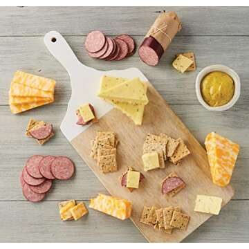 Harry & David Grand Meat And Cheese Gift Box, Large Gift Basket, Gift Basket, Corporate Gift