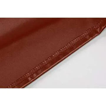 Achieer Women Sexy Strapless Bodycon PU Leather Ruched Latex Dress for Club Party Brown