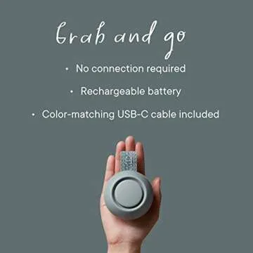 Hatch Rest Go Portable Sound Machine for Babies & Kids