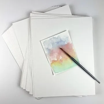 50 Sheets Watercolor Paper Cold Press 300GSM 8.5x11
