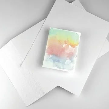 50 Sheets Watercolor Paper Cold Press 300GSM 8.5x11