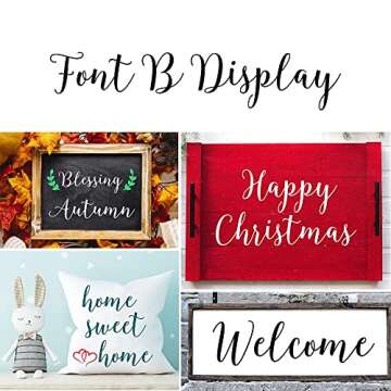 Letter Stencils for Scrapbooking 2 inch Letter Stencil Small Alphabet Stencils Reusable Letters and Numbers Stencils for Painting on Wood Scrapbook Wall Cake