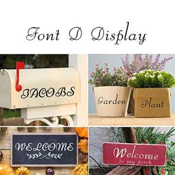 Letter Stencils for Scrapbooking 2 inch Letter Stencil Small Alphabet Stencils Reusable Letters and Numbers Stencils for Painting on Wood Scrapbook Wall Cake