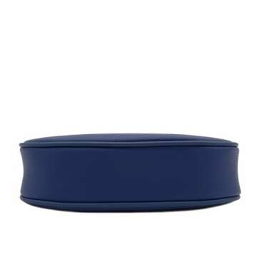 FashionPuzzle Navy Small Crescent Shoulder Bag for Women